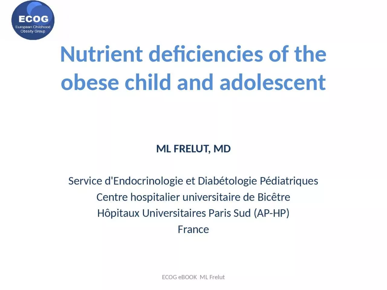 PPT-Nutrient deficiencies of the obese