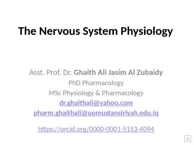 The Nervous System Physiology