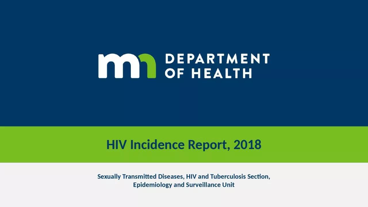 PPT-HIV Incidence Report ,