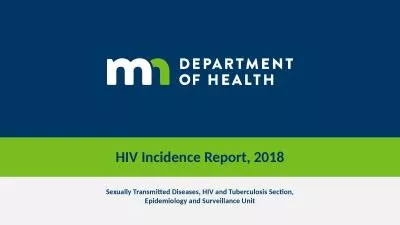 HIV   Incidence Report ,