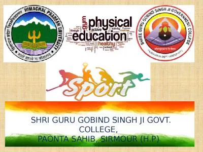 SHRI GURU GOBIND SINGH JI GOVT. COLLEGE,