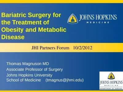 Bariatric Surgery for   the