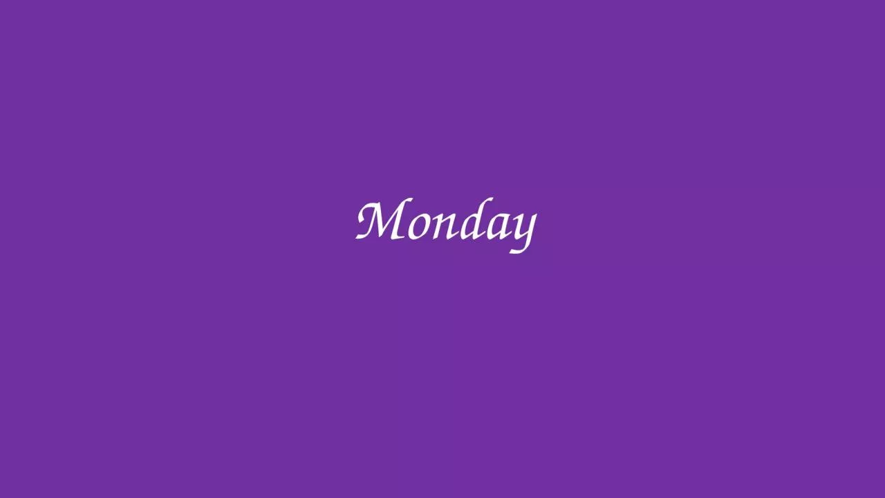 PPT-Monday s t a p i n m d g