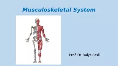 Musculoskeletal System