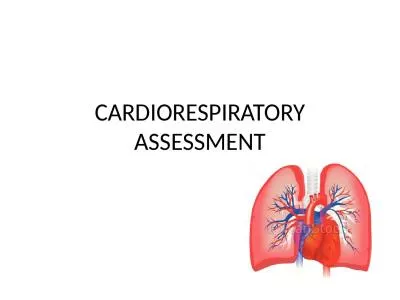 CARDIORESPIRATORY ASSESSMENT