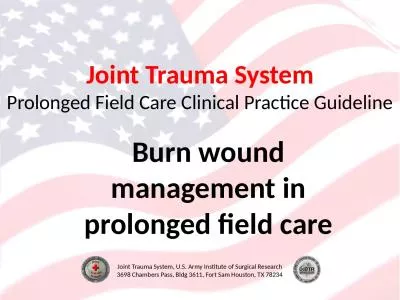 Joint Trauma System Prolonged Field Care Clinical