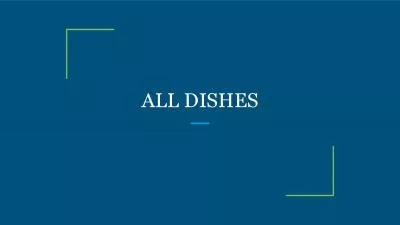 ALL DISHES