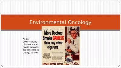 . Environmental Oncology