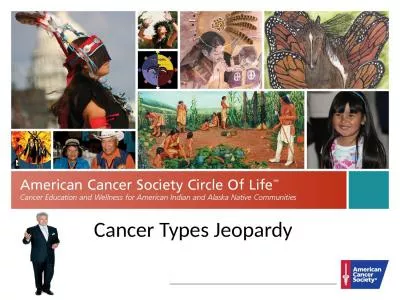 Cancer Types Jeopardy Instructions